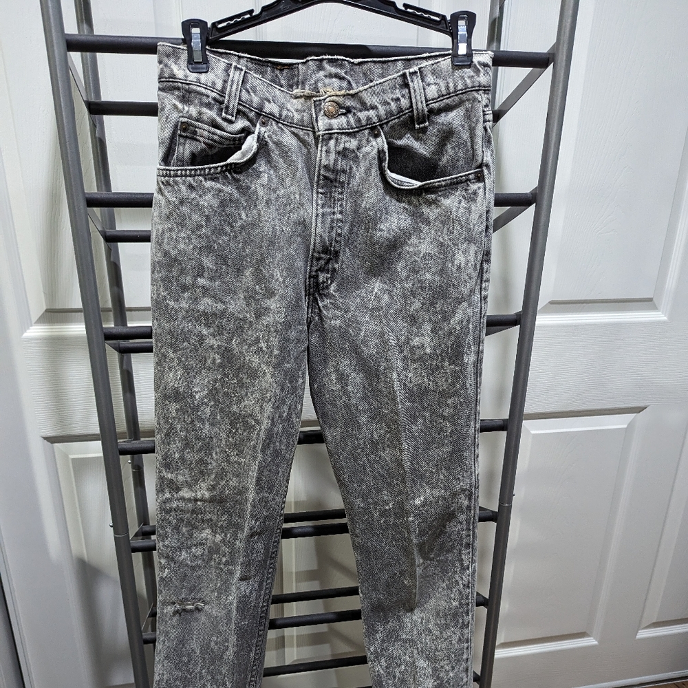 Vintage Levis acid washed Student jeans